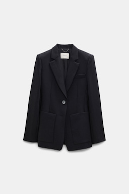 Dorothee Schumacher Hourglass blazer pure black