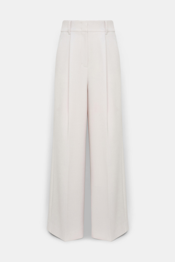 Dorothee Schumacher Bundfaltenhose mit weitem Bein pearl sand