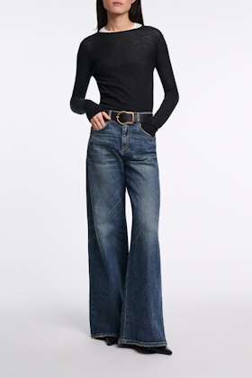 Dorothee Schumacher Wide Leg Jeans vintage blue