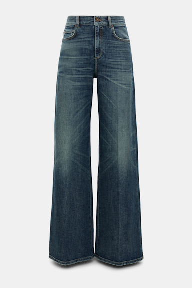 Dorothee Schumacher Wide leg jeans vintage blue