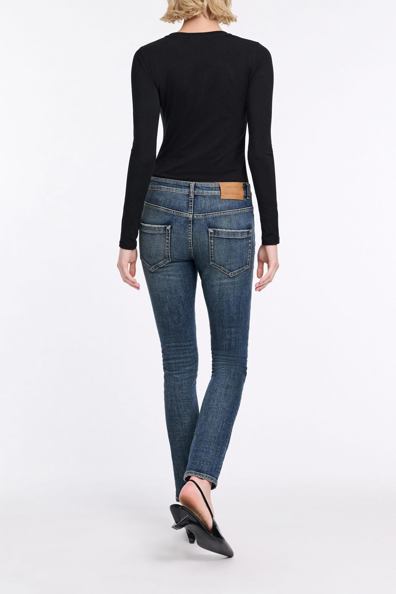 Dorothee Schumacher Skinny Jeans vintage blue