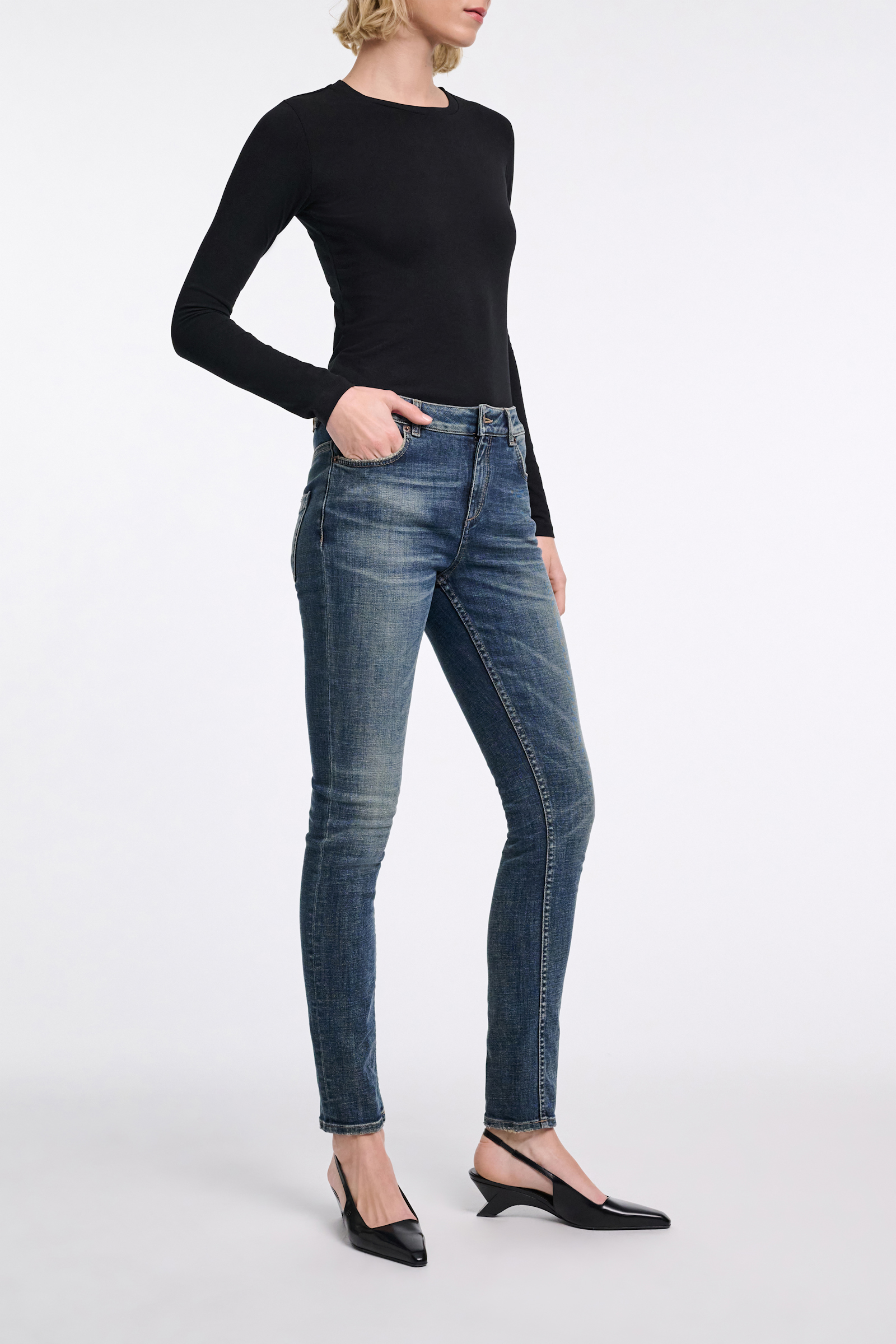 Dorothee Schumacher Skinny Jeans vintage blue