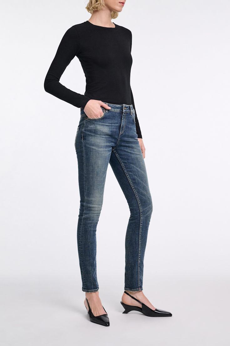 Dorothee Schumacher Skinny Jeans vintage blue
