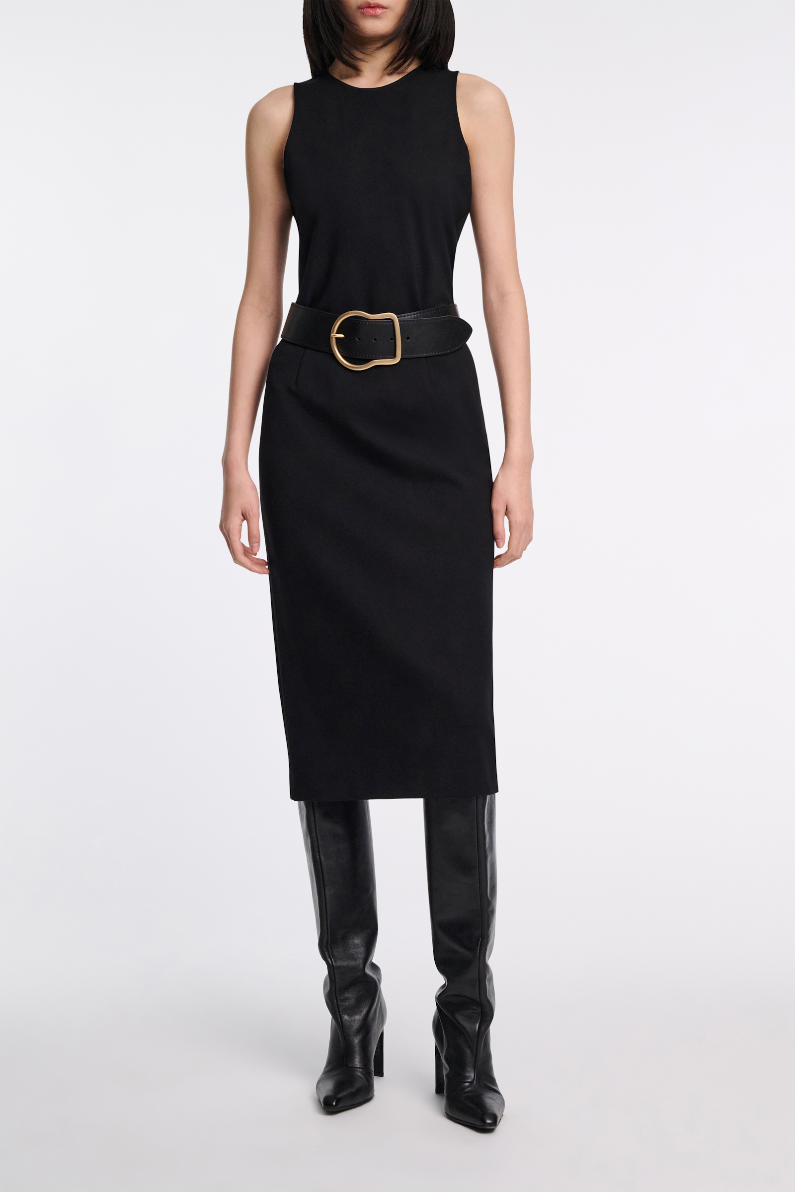 Dorothee Schumacher Bleistiftrock aus Punto Milano pure black