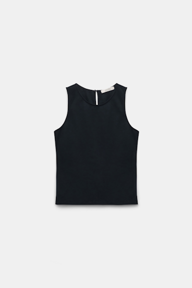 Dorothee Schumacher Top aus leichtem Punto Milano dark navy