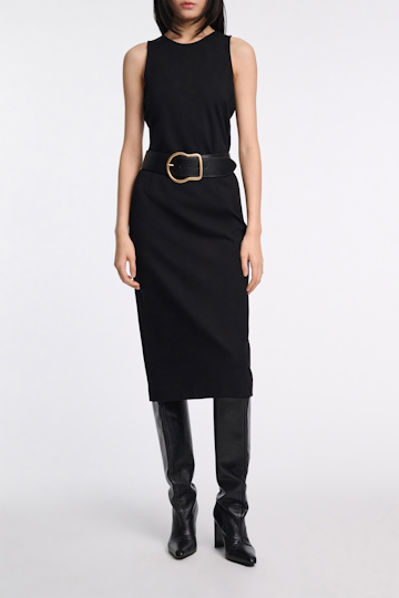 Dorothee Schumacher Top aus leichtem Punto Milano pure black