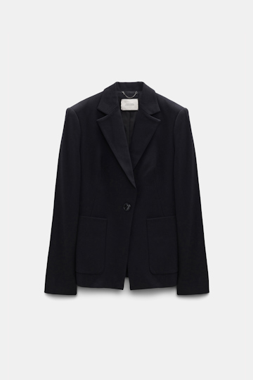 Dorothee Schumacher Einreihiger Punto Milano Blazer pure black