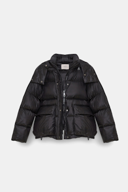 Dorothee Schumacher Daunenjacke aus Nylon pure black