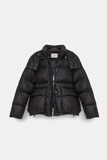 Dorothee Schumacher Daunenjacke aus Nylon pure black