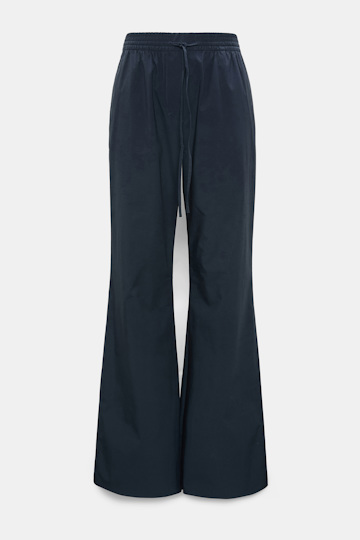 Dorothee Schumacher Cotton-poplin pants dark navy