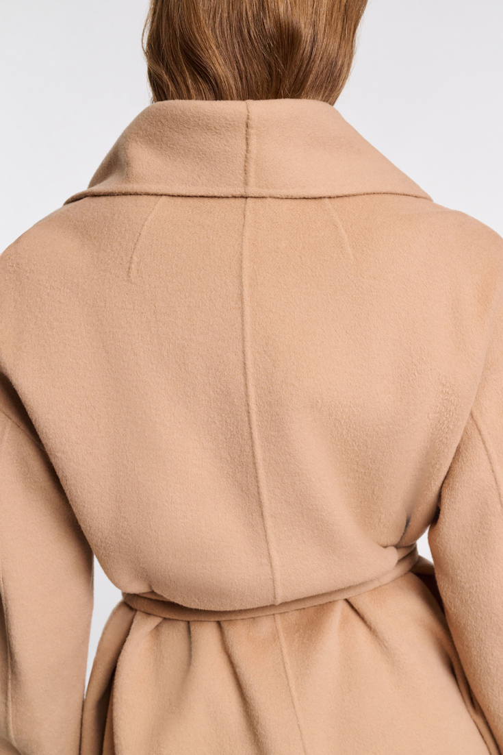 Dorothee Schumacher Doubleface Jacke mit Schalkragen soft camel