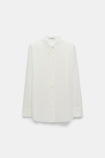 Dorothee Schumacher Silk blouse camellia white