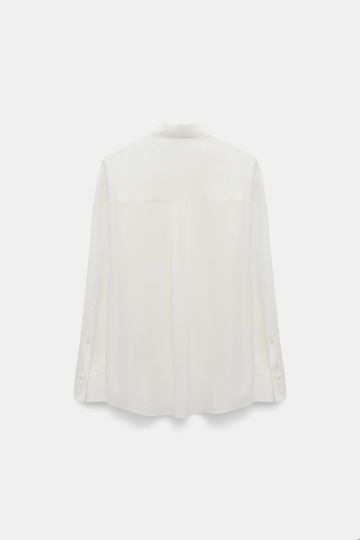 Dorothee Schumacher Silk blouse camellia white